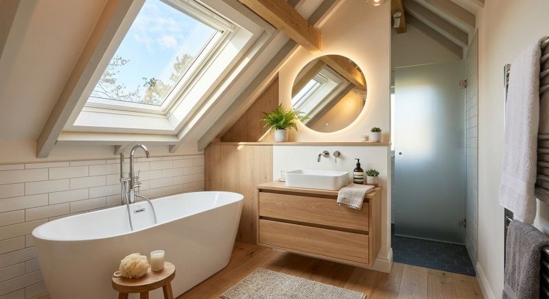 Attic Bathroom Remodeling in Worcester County, MA