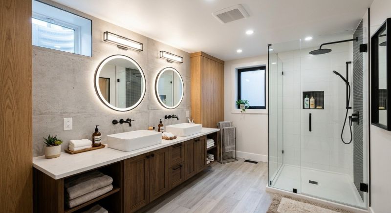 Basement Bathroom Remodeling in Worcester County, MA