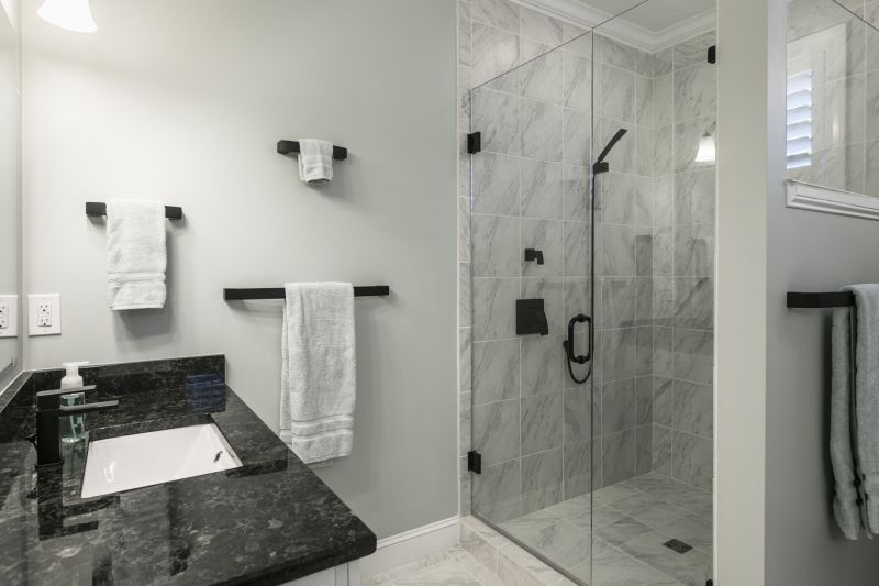 Granite Shower Installation in Worcester County, MA