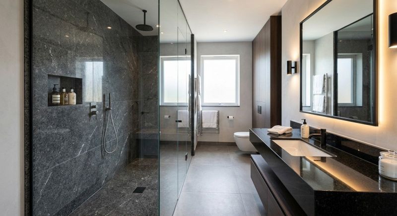 Granite Shower Installation in Worcester County, MA