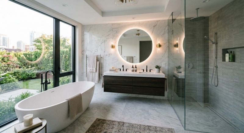 Luxury Bathroom Installation in Worcester County, MA