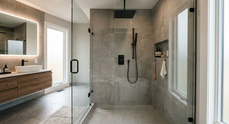 Shower Enlargement in Clinton, MA