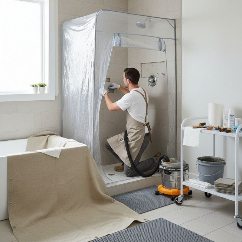 Shower Enlargement in Sterling, MA