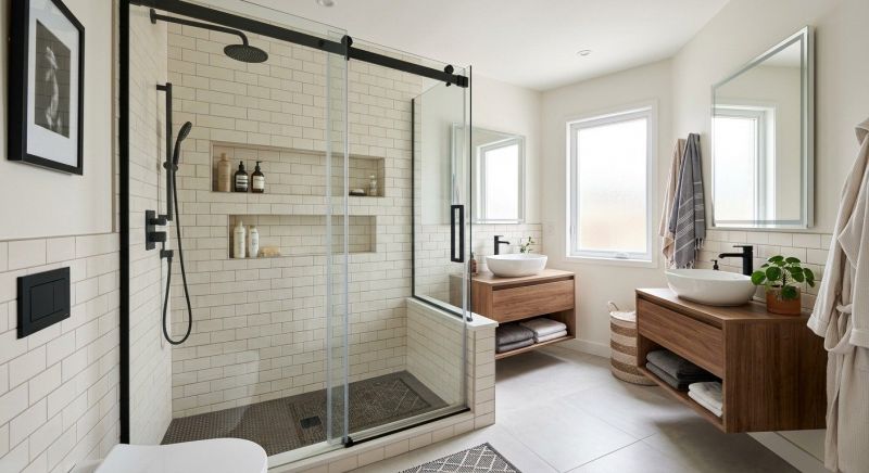 Tub To Shower Conversion in Clinton, MA